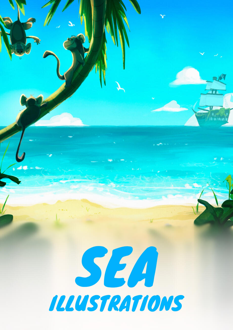 Sea illustrations