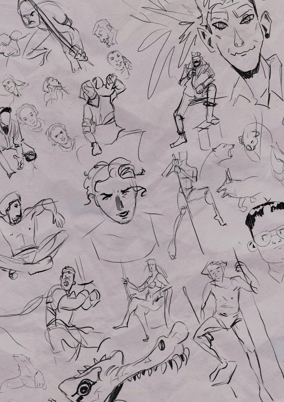 STUDIES AND DOODLES
